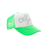 SHYNE BLING CAP (NEON GREEN)