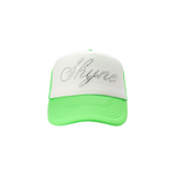 SHYNE BLING CAP (NEON GREEN)